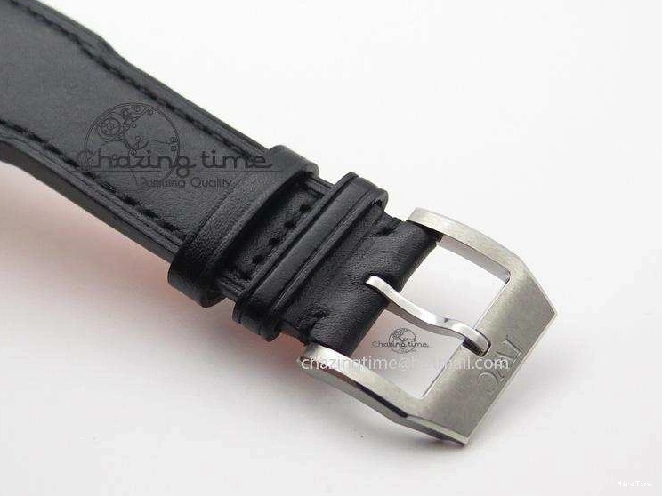 MIROTIME 0116 Fashionable Mark XVIII IW327002 V6F Best Edition White Dial On Black Leather Strap A 7312